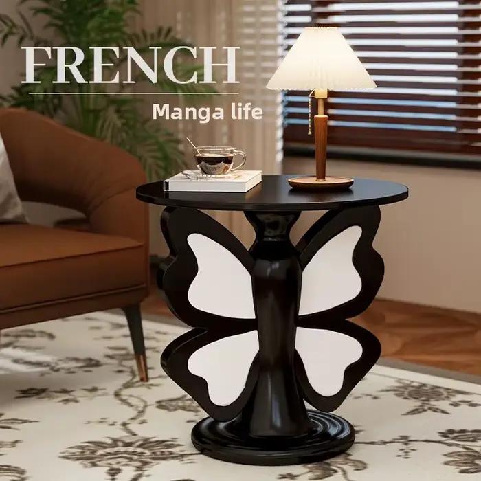 Table de chevet à rabat papillon minimaliste moderne