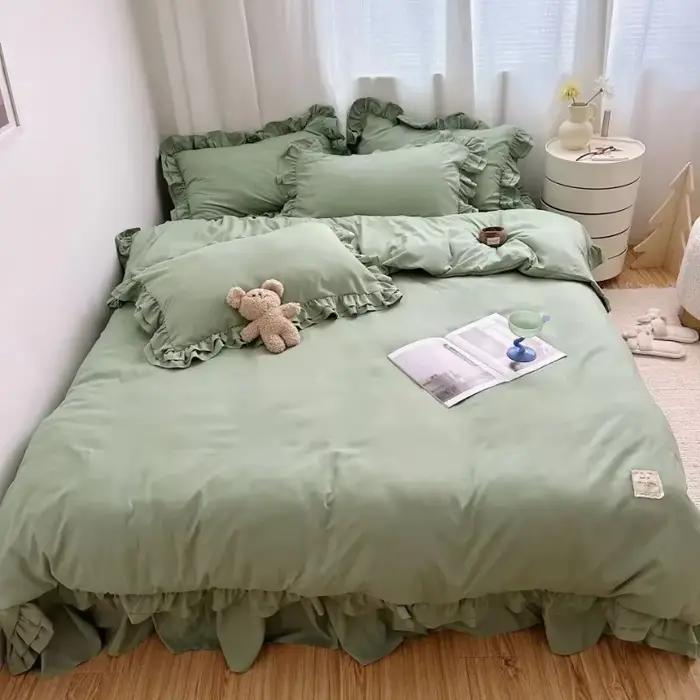 Parure de lit européenne simple pour grande famille