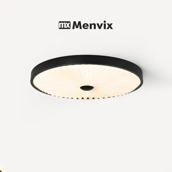 Menvix noir chambre plafonnier moderne minimaliste