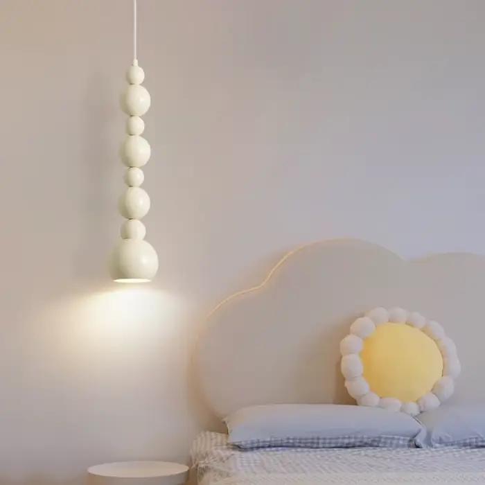 Lampe suspendue de chevet pour chambre à coucher