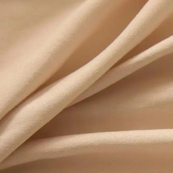 Drap-housse en fibre de soja couleur naturelle