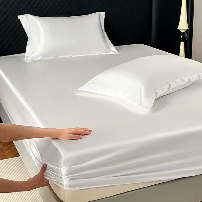 Drap-housse élastique en Satin