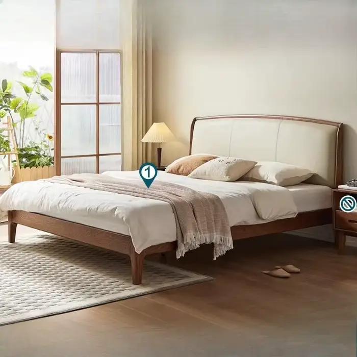 Lit pour enfants moderne gain de place européen Simple nordique Double chambre