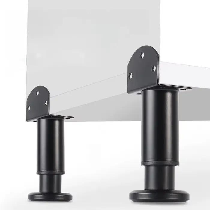 Pieds de meuble en métal réglables pour armoire