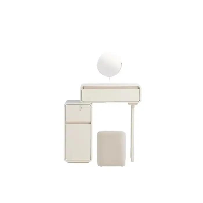 Rattan filles Coiffeuse nordique Vintage chambre Luxe