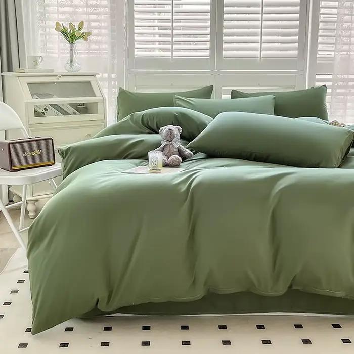Bonenjoy housse de couette vert