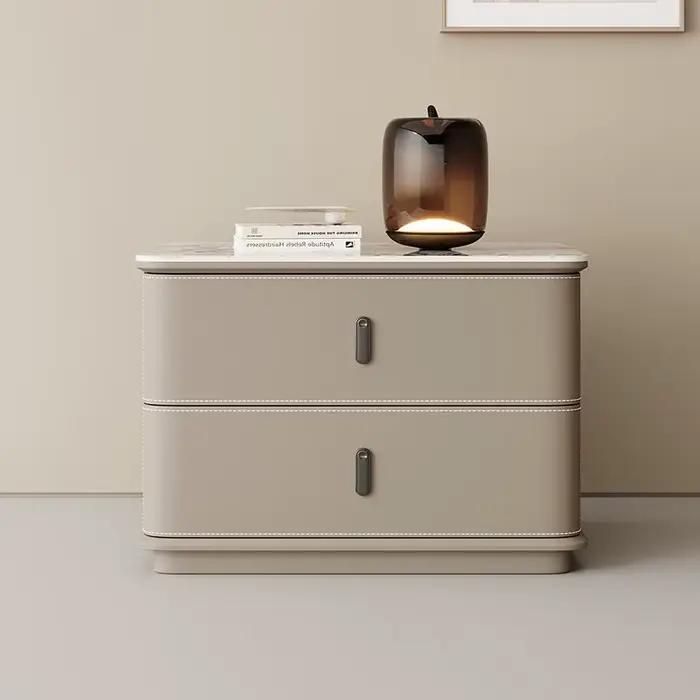 Avec tiroirs Table De chevet De luxe moderne italien élégant Tables