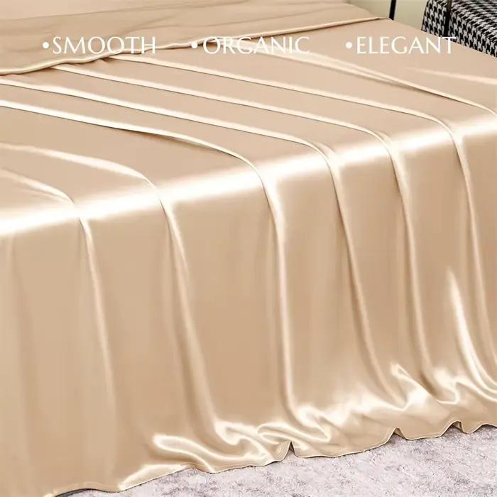 Drap plat 100% soie