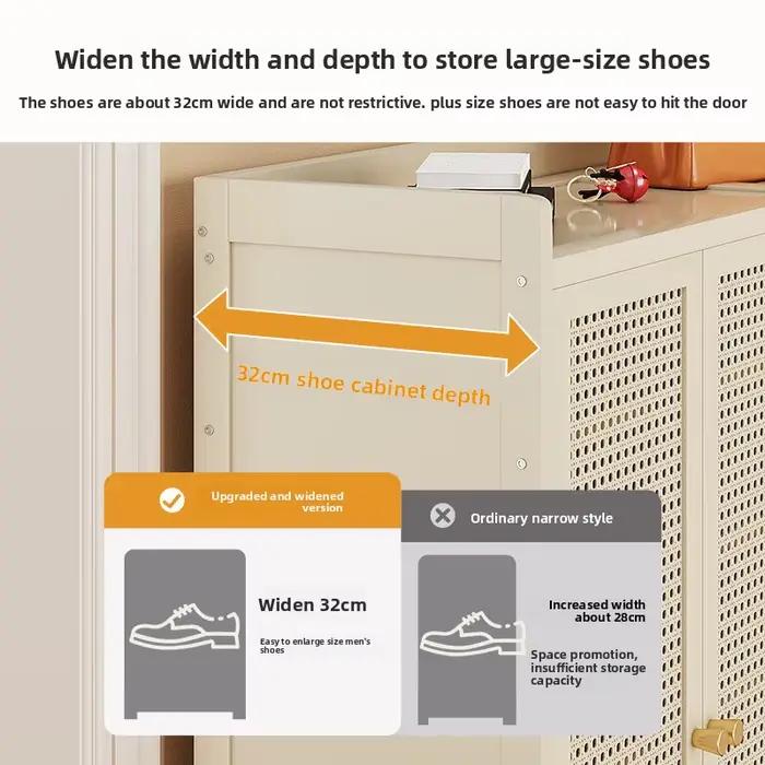 Armoire à chaussures multicouche de grande capacité