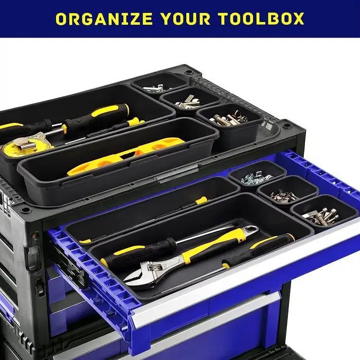 Organisation de tiroir 8/26/47 pièces plateau à outils boîte
