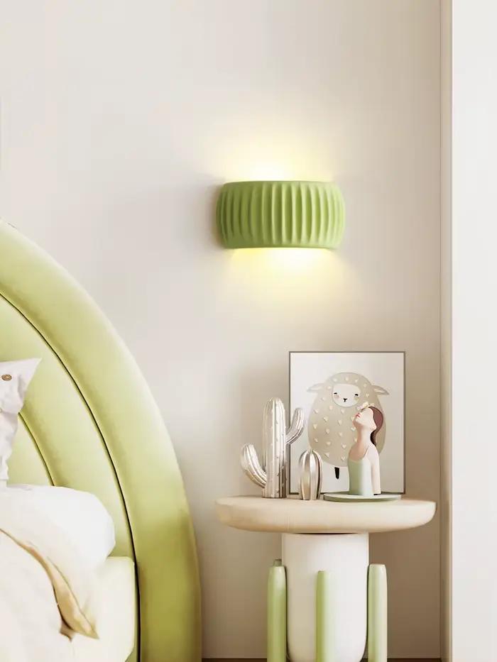 Applique murale européenne en résine pour chambre à coucher