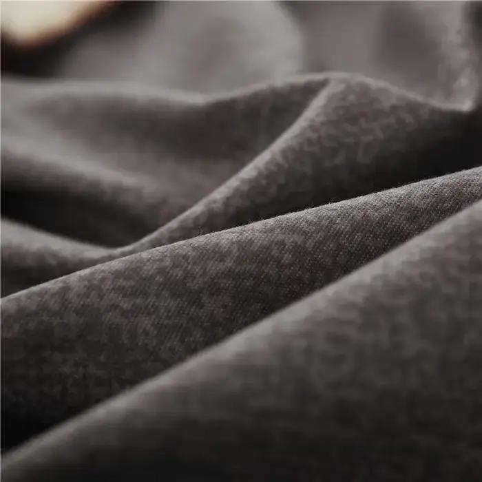 Ensembles de literie princesse noirs de luxe pour filles