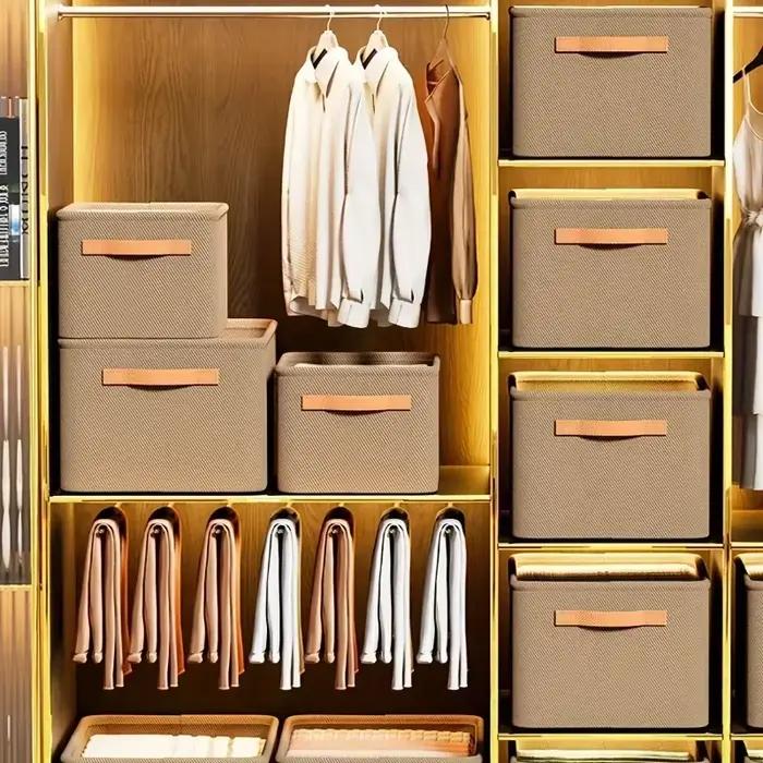Boîtes de rangement pour vêtements