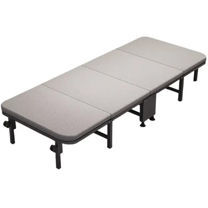 Unique moderne lit pliant chambre rembourré salon dormir cadre De lit
