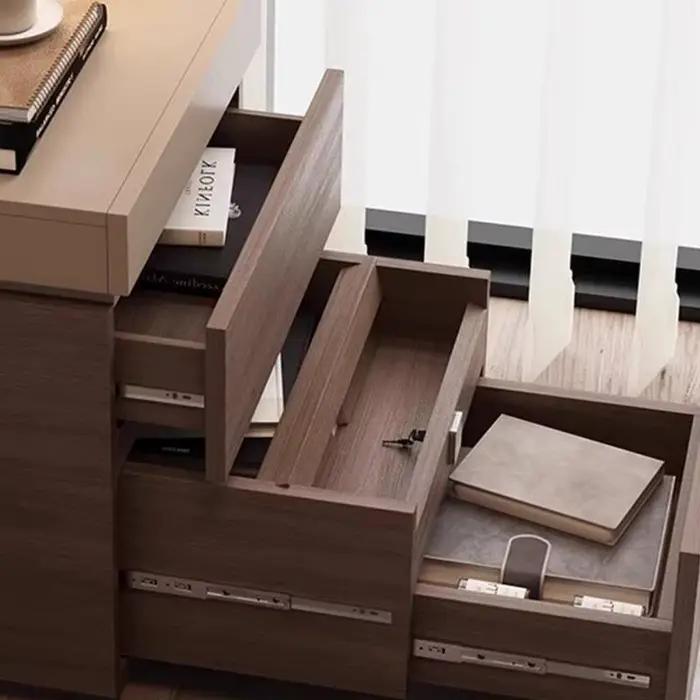 Table de chevet multifonctionnelle en bois
