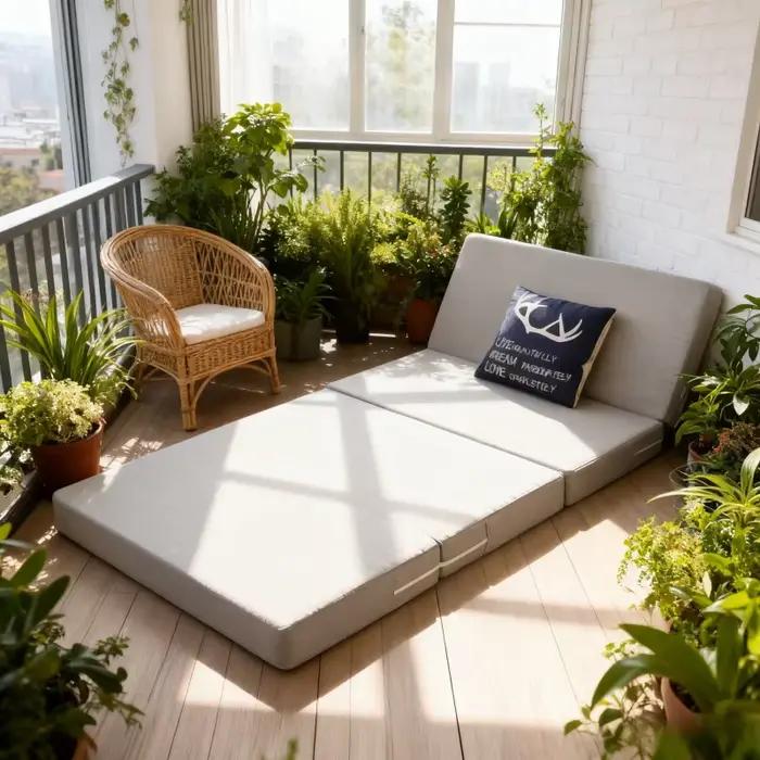 Matelas pliant en mousse pour la maison