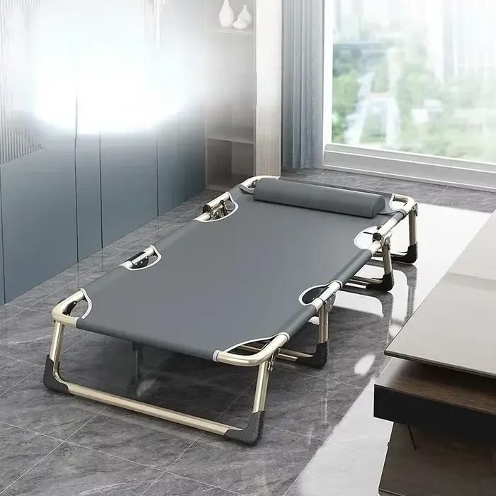 Lit pliant adulte portable