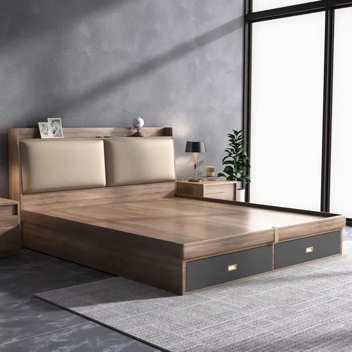 Tête de lit rembourrée minimaliste