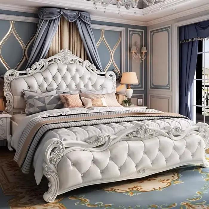 Organisateur européen lits tête de lit fantaisie luxe