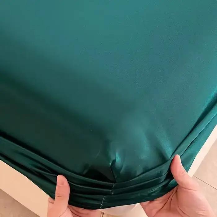 Drap-housse élastique en Satin