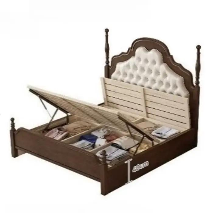 Lit esthétique Queen Size pour lecture