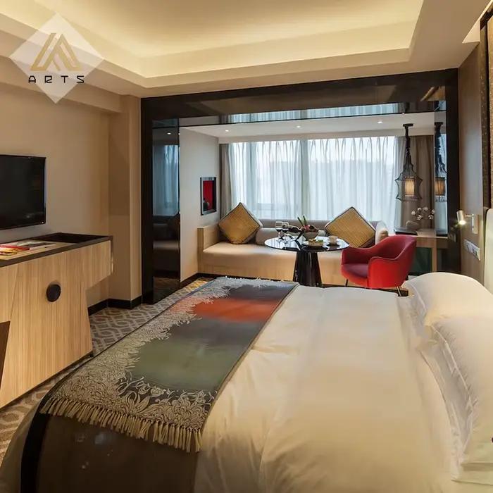 3 4 5 étoiles Design de luxe moderne Marriott hôtel chambre meubles ensemble
