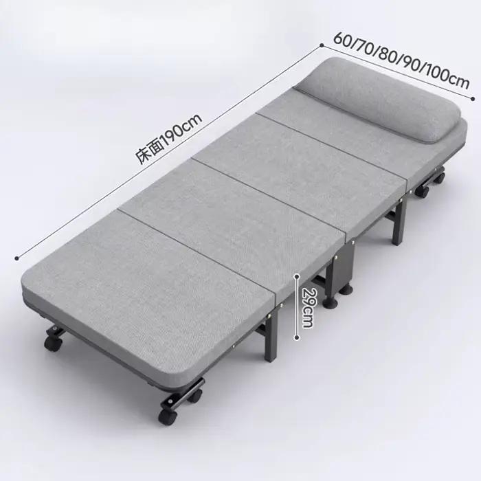 Lit pliant simple pour adulte
