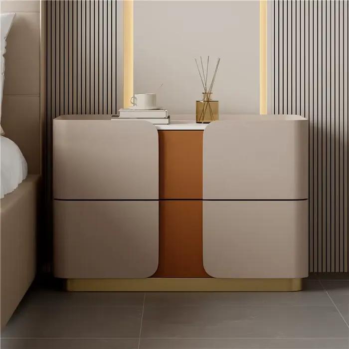 Avec tiroirs Tables De chevet modernes rangement Design Simple Premium Table