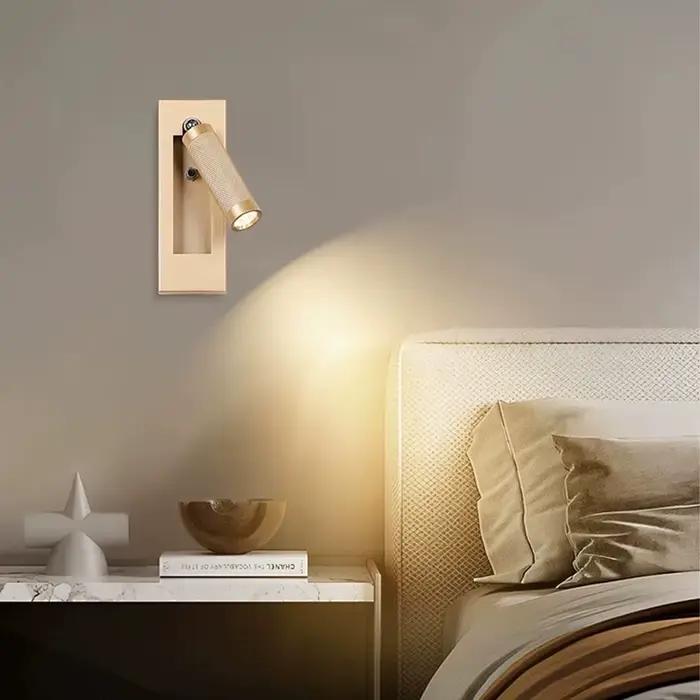SANDIY Lampe de chevet Applique murale avec interrupteur