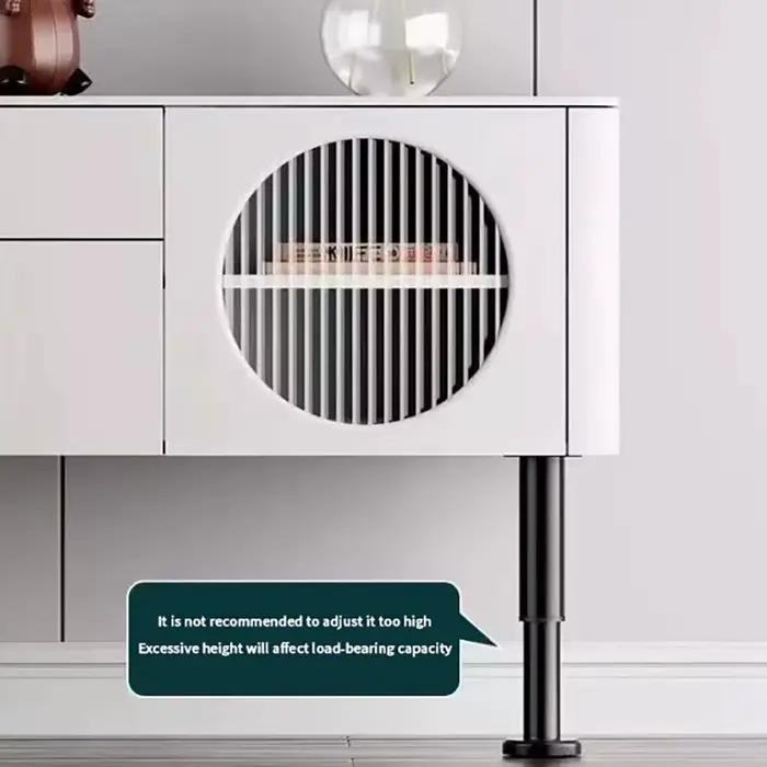 Pied de support télescopique réglable pour sommier