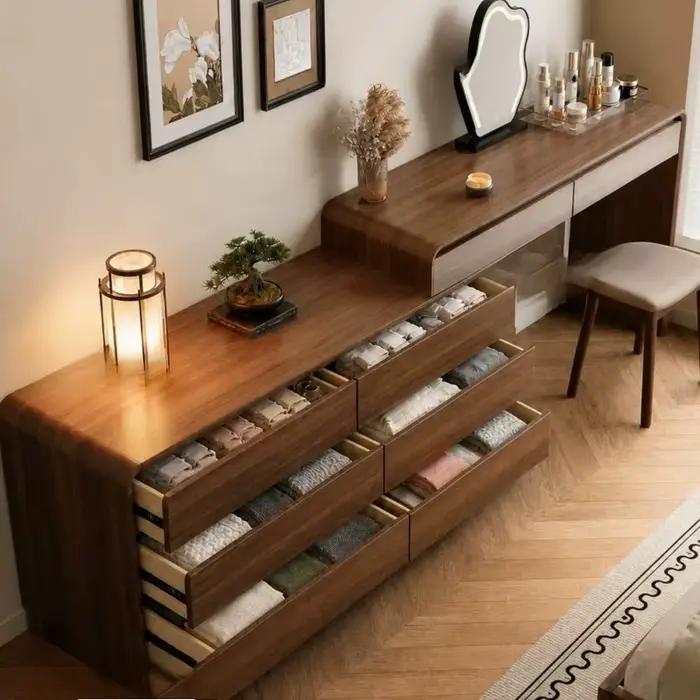 Table de toilette de luxe pour chambre à coucher