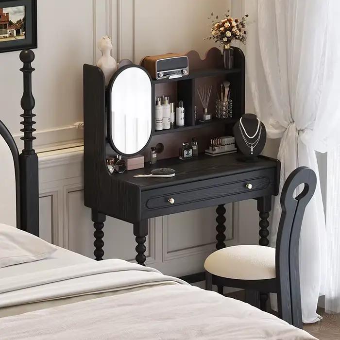 Grande coiffeuse de luxe au Design populaire moderne avec miroir et tiroirs