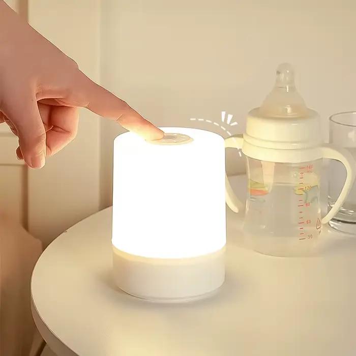 Chevet Led veilleuses Dimmable charge bureau lampes de nuit chambre