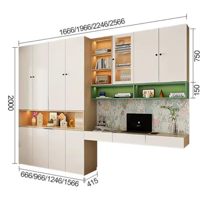 Japonais Unique lit King minimaliste esthétique organisateur lit multifonctionnel rangement Meubles De Chambre