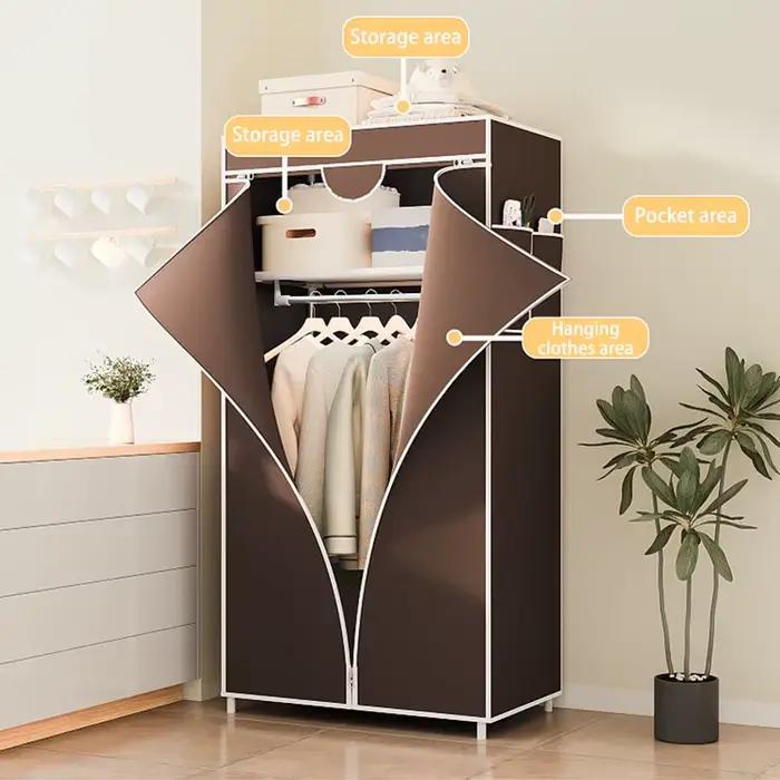 Armoire de rangement à une rangée pour dortoir