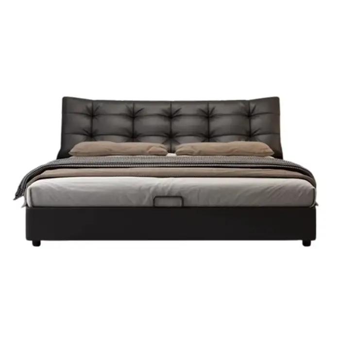Lit King Size rembourré élégant