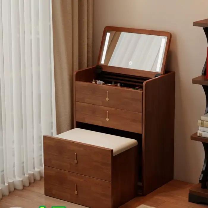 Coiffeuse en bois pour femmes