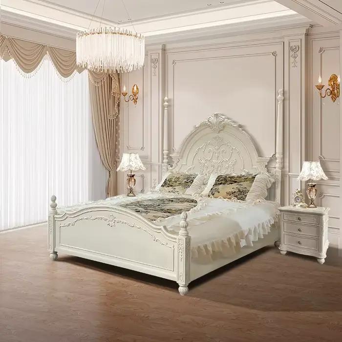 Lit Queen Size Minimaliste pour Chambre à Coucher
