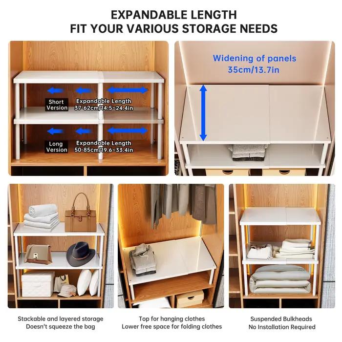 Panier de boîte de rangement pour garde-robe pour organiser les vêtements