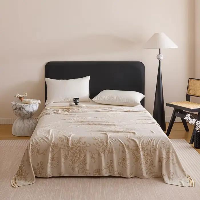 Couverture en Fiber de bambou naturelle