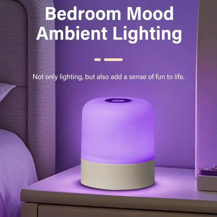 Lampe de chevet tactile Rechargeable RGB