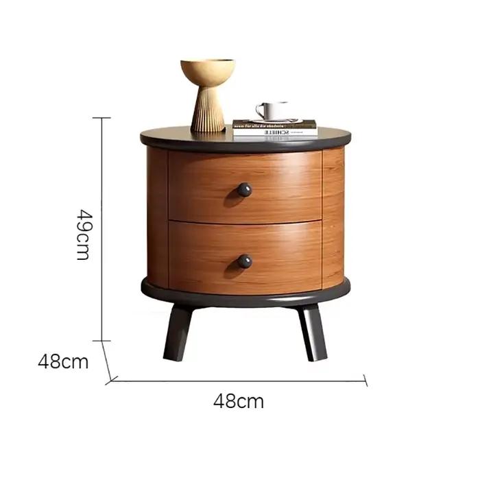 Table De chevet Premium du milieu du siècle