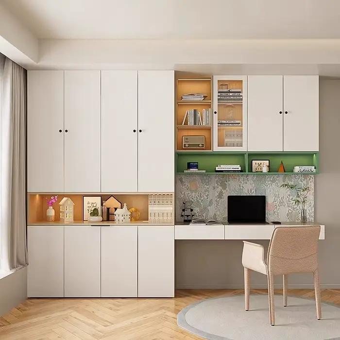 Japonais Unique lit King minimaliste esthétique organisateur lit multifonctionnel rangement Meubles De Chambre