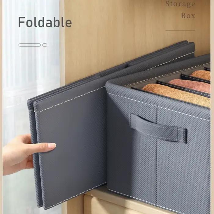 Organisateur de vêtements : Boîte de rangement pour pantalons
