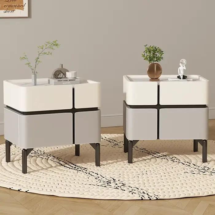 2 ensemble De Table De chevet peu encombrante