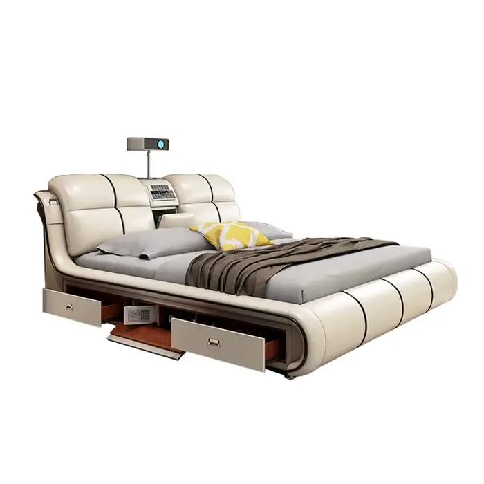 Lit Unique moderne esthétique salon De couchage chambre lit multifonctionnel luxe Cama De Lujo Para dortoir meubles De maison