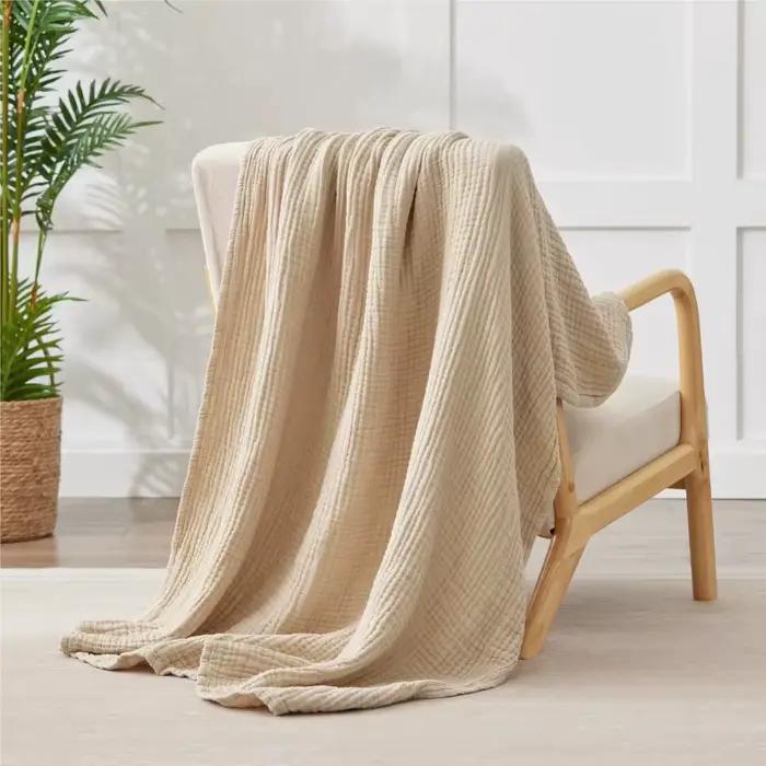 Couverture en coton mousseline 6 couches