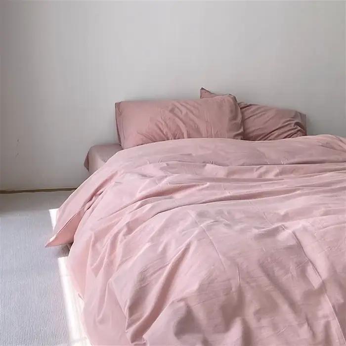 Parure de lit en pur pour filles françaises