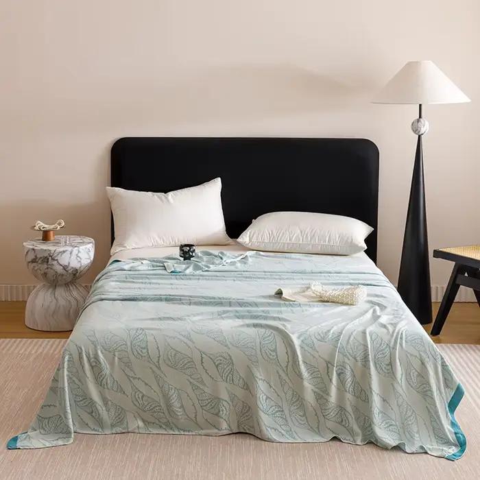 Couverture en Fiber de bambou naturelle