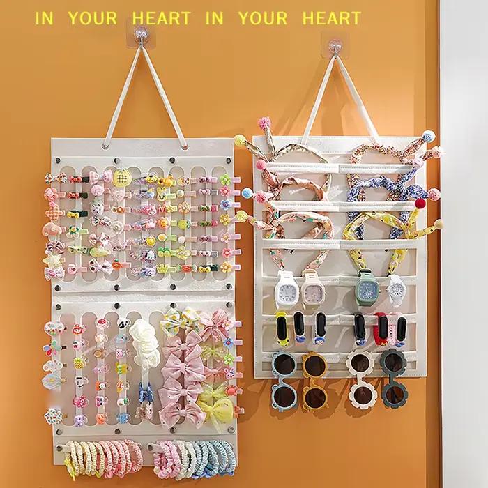 Organisateur mural de rangement pour chambres de filles